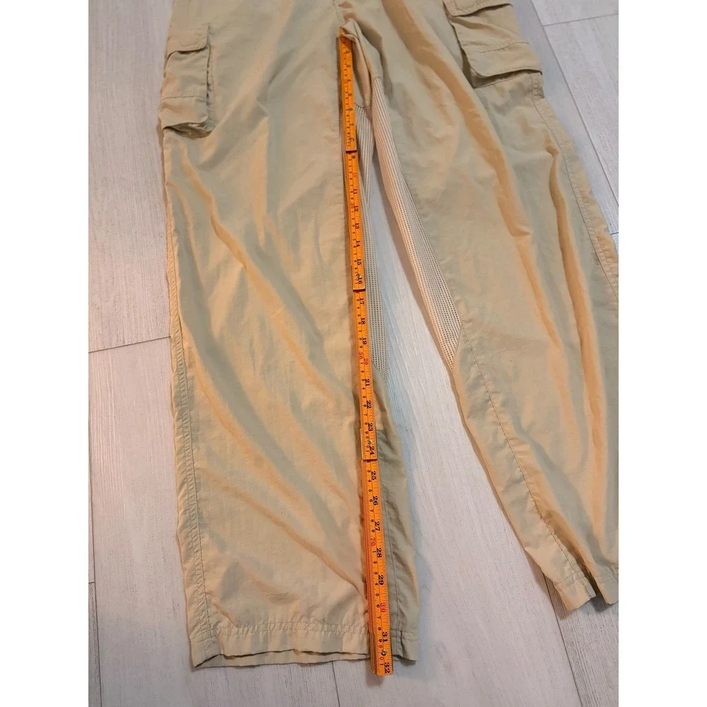ExOfficio Outdoors Pants Sz M - Beige - Lightweight Travel Camping Hiking